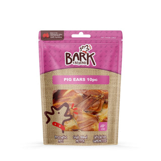 Bark & Beyond Australian Pig Ear Dog Treat 10pc | Henlo Pets
