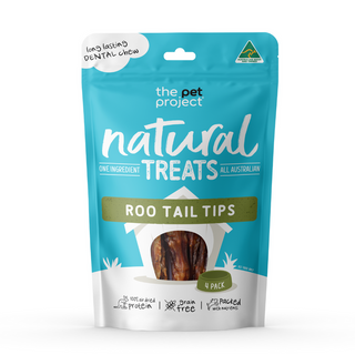 The Pet Project Kangaroo Tail Tips Dog Treats | Henlo Pets
