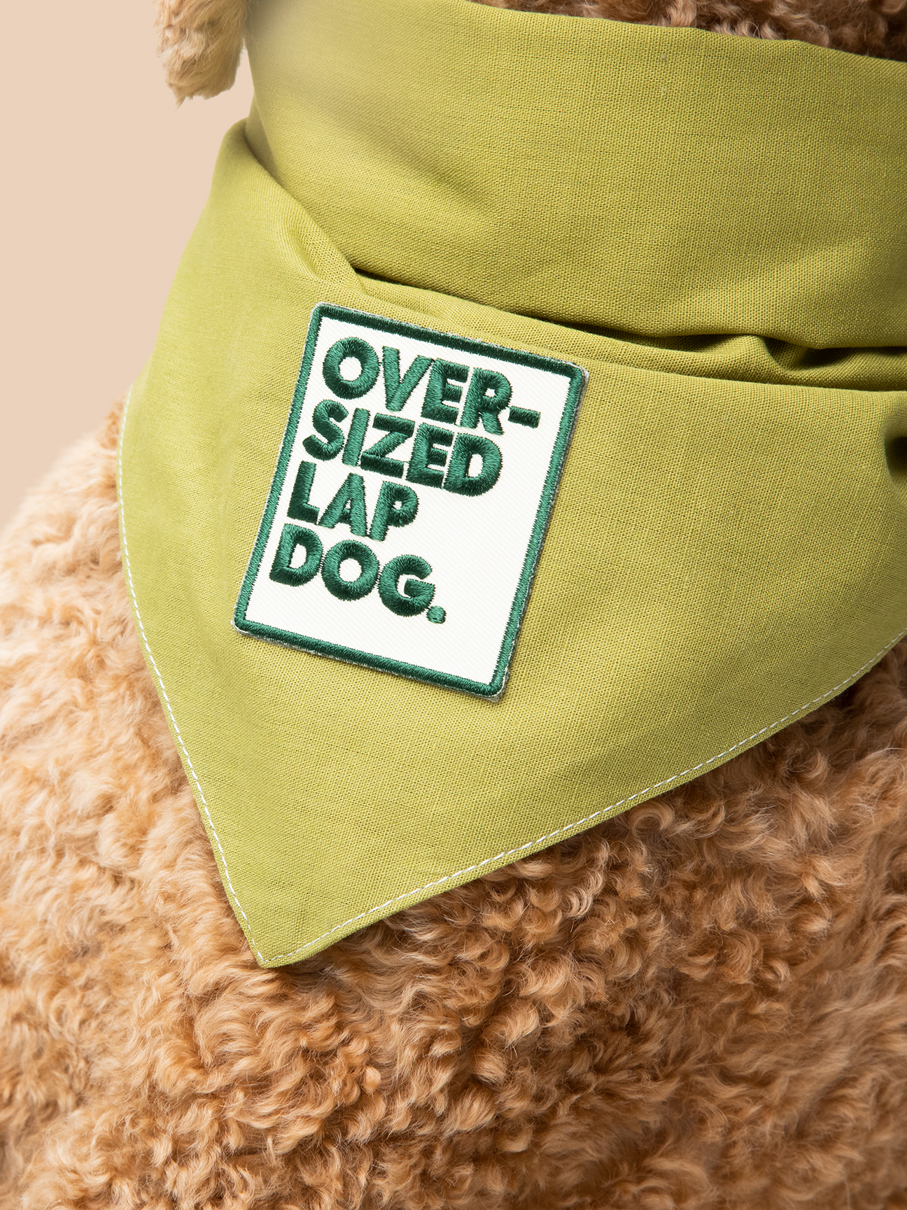 Scout's Honour "Oversized Lap Dog" Iron-On Patch - Henlo Pets