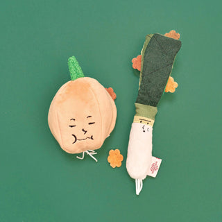 the furryfolks Green Onion Nosework Toy - Henlo Pets