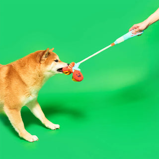 the furryfolks Fishing Nose Work & Tug Toy - Henlo Pets