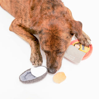 the furryfolks Tinned Mussel Nosework Dog Toy - Henlo Pets