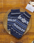 Alqo Wasi - Winter Night Alpaca Dog Sweater - Henlo Pets