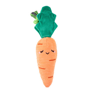 Zippy Paws Crinkle Crops Carrot Plush Dog Toy | Henlo Pets