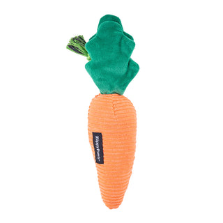 Zippy Paws Crinkle Crops Carrot Plush Dog Toy | Henlo Pets