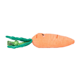 Zippy Paws Crinkle Crops Carrot Plush Dog Toy | Henlo Pets