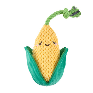 Zippy Paws Crinkle Crops Corn Plush Dog Toy | Henlo Pets