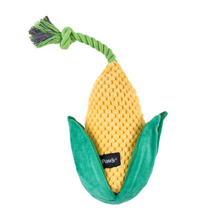 Zippy Paws Crinkle Crops Corn Plush Dog Toy | Henlo Pets