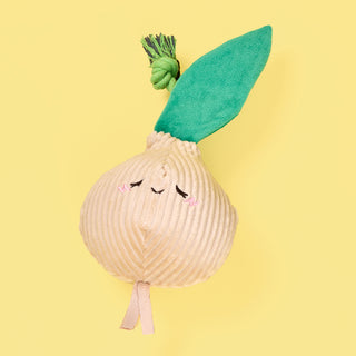 Zippy Paws Crinkle Crops Onion Plush Dog Toy | Henlo Pets