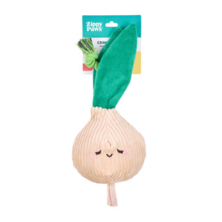 Zippy Paws Crinkle Crops Onion Plush Dog Toy | Henlo Pets