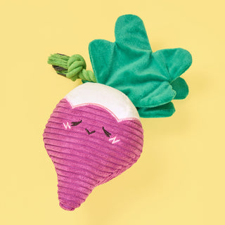 Zippy Paws Crinkle Crops Radish Plush Dog Toy | Henlo Pets