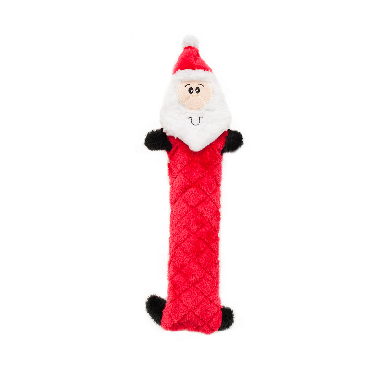 Zippy Paws - Christmas Santa Jigglerz Shakeable Dog Toy - Henlo Pets