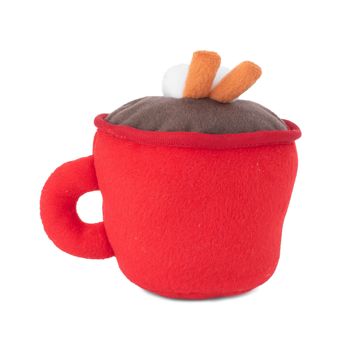 Zippy Paws -  Christmas Holiday NomNomz Hot Cocoa Dog Toy - Henlo Pets