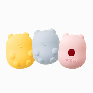 Bite Me Jelly Bear Silicone Nose Work Ball Toy Set | Henlo Pets