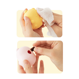 Bite Me Jelly Bear Silicone Nose Work Ball Toy Set | Henlo Pets