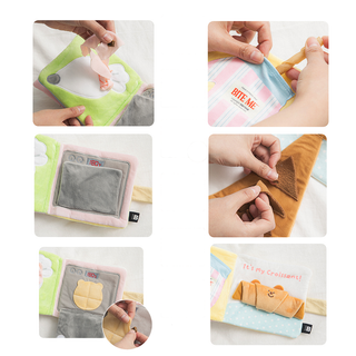 Bite Me Barking Day Play Book Nose Work Toy | Henlo Pets