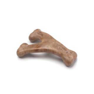 Benebone Bacon Puppy Wishbone Durable Dog Chew Toy