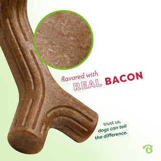 Benebone Bacon Stick Durable Dog Chew | Henlo Pets