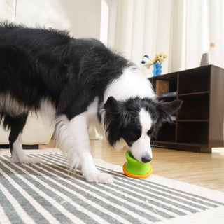 The Puzzle Feeder Dog Puzzle Tumbler Puzzle Feeder Enrichment Toy (Two Sizes)