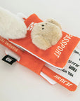 Jeju Airline x Bite Me - Passport and Boarding Pass Nose Work Toy - Henlo Pets