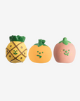 Bite Me - Fruits Friends Latex Toy (Set of 3) - Henlo Pets