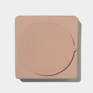 Dogged 3-in-1 Parquet Slow Feeder Bowl - Fig