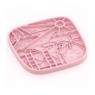 The Puzzle Feeder California Themed Slow Feeding Lick Mat