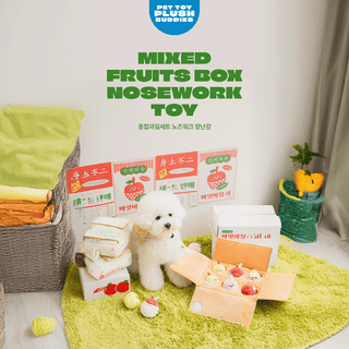Bite Me Mixed Fruits Nose Work Toy | Henlo Pets