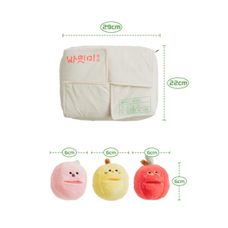 Bite Me Mixed Fruits Nose Work Toy | Henlo Pets