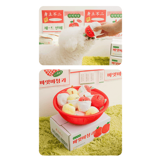 Bite Me Mixed Fruits Nose Work Toy | Henlo Pets