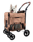 Ibiyaya Pet Wagon for dogs up to 25kg - Dirty Peach - Henlo Pets