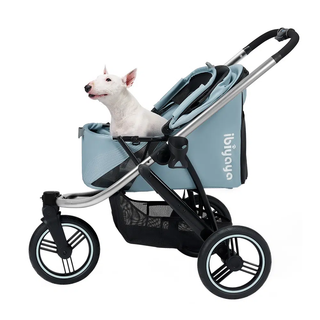 Ibiyaya The Beast Running/Hiking Jogging Pet Stroller - Flash Grey - Henlo Pets