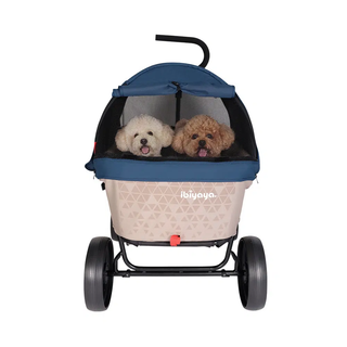 Ibiyaya Noah All Around Pet Beach Wagon up to 50kg - Sand & Sea - Henlo Pets