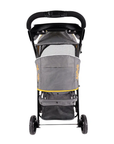 Ibiyaya Cloud 9 4-Wheel Foldable Pet Stroller - Mustard Yellow - Henlo Pets