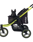 Ibiyaya The Beast Running/Hiking Jogging Pet Stroller - Jet Black - Henlo Pets