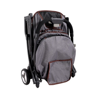 Ibiyaya Speedy Fold East Store Pet Stroller - Grey Denim - Henlo Pets