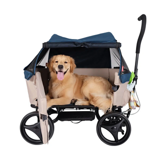 Ibiyaya Noah All Around Pet Beach Wagon up to 50kg - Sand & Sea - Henlo Pets