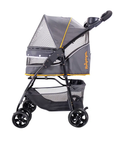 Ibiyaya Cloud 9 4-Wheel Foldable Pet Stroller - Mustard Yellow - Henlo Pets