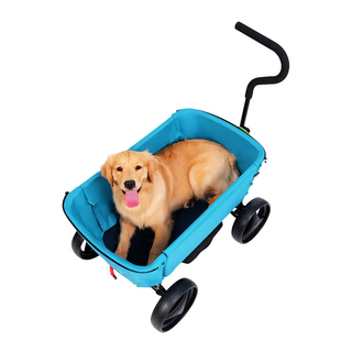 Ibiyaya Noah All Around Pet Beach Wagon up to 50kg - Pacific Blue - Henlo Pets