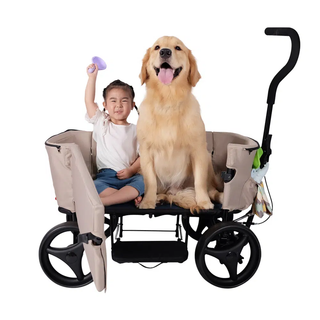 Ibiyaya Noah All Around Pet Beach Wagon up to 50kg - Sand & Sea - Henlo Pets