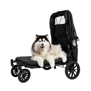 Ibiyaya Grand Cruiser Foldable Pet Stroller - Large Breeds, Elderly & Injured Pets - Henlo Pets