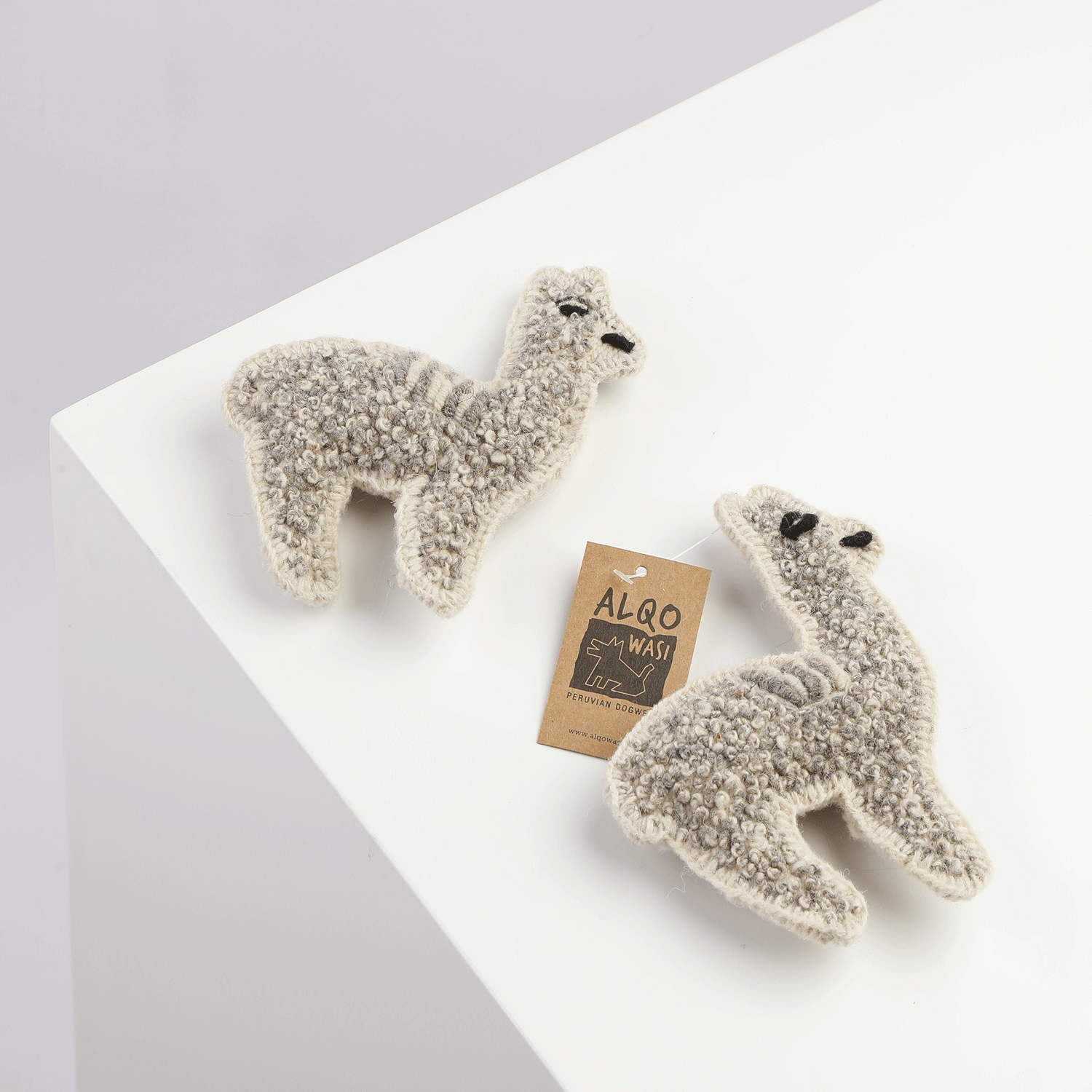 Also Wasi - Handmade Alpaca Natural Wool Toy - Henlo Pets
