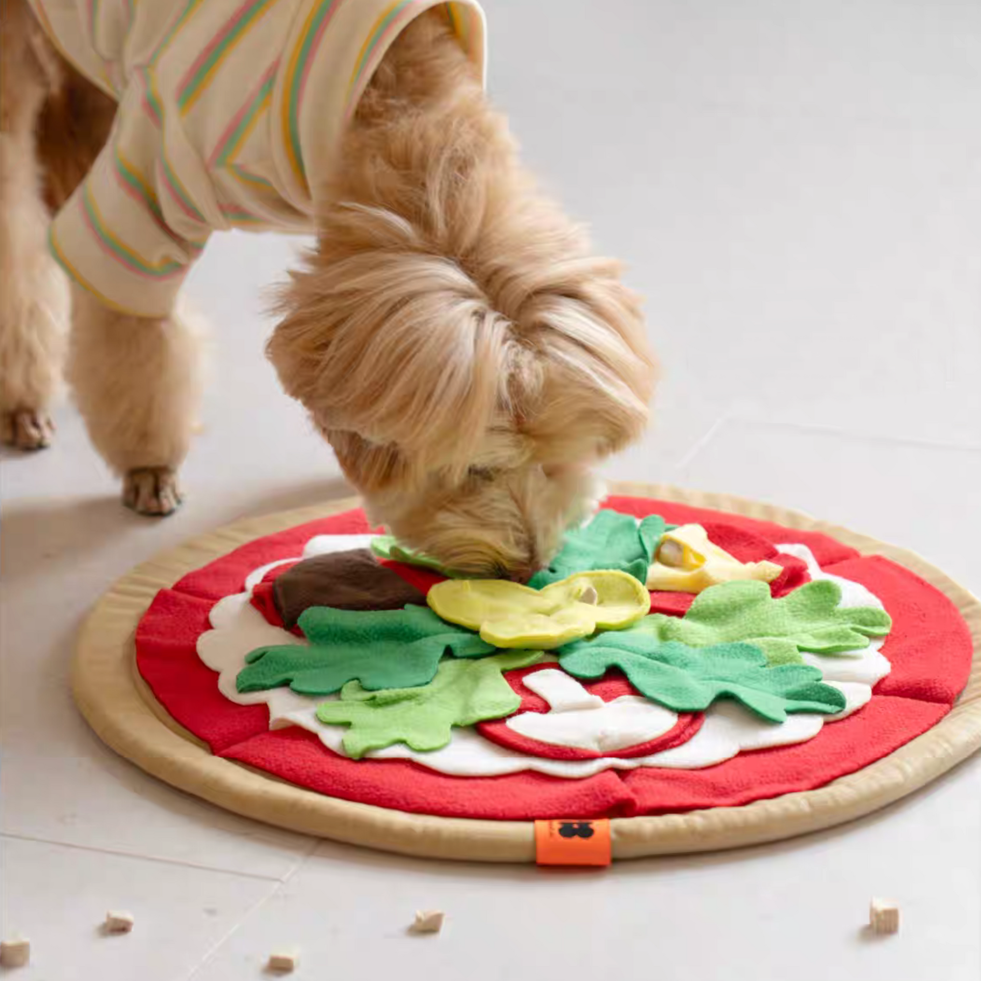 Mewoofun Pizza Nose Work Snuffle Mat - Henlo Pets