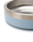 Stainless Steel Pet Bowl with Non-Slip Base - Blue - Henlo Pets