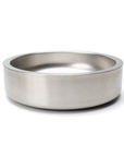 Stainless Steel Pet Bowl with Non-Slip Base - Silver - Henlo Pets