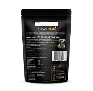 SavourLife Australian Peanut Butter Training Treats 165g