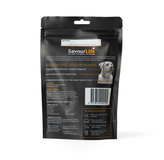 SavourLife Australian Chicken Strips Dog Treats 165g