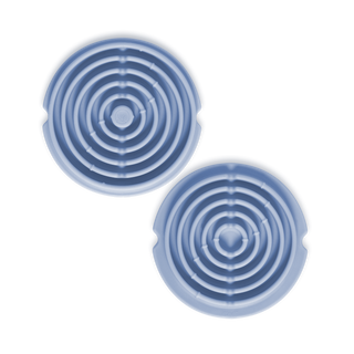 Lunoji Twirl Lick Mat Slow Feeder Periwinkle | Henlo Pets