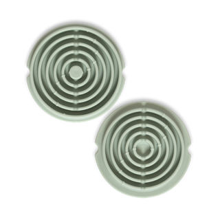 Lunoji Twirl Lick Mat Slow Feeder Sage Green | Henlo Pets