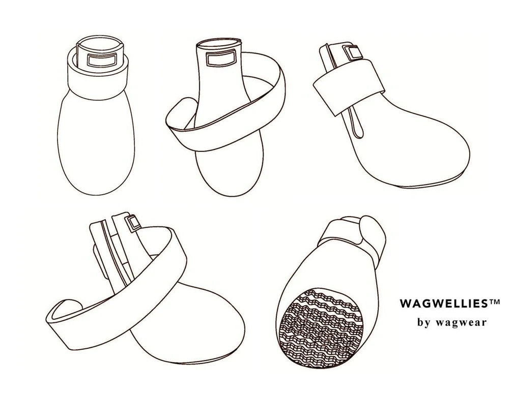 wagwear - WagWellies Boots Yellow